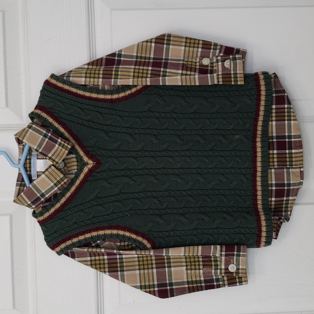 Janie and Jack Vest and Shirt